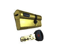 Картинка Цилиндровый механизм Mauer New Wave 4 ключ-ключ-L=77мм/31-46/,цвет латунь, 5 ключей в Архангельске Цилиндровый механизм Mauer New Wave 4 ключ-ключ-L=77мм/31-46/,цвет латунь, 5 ключей в Архангельске